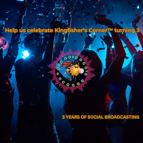 Kingfisher's Corner™ 3 Year Anniversary