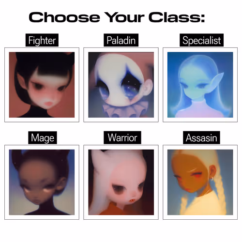 Choose your class