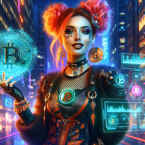 Bitcoin girl