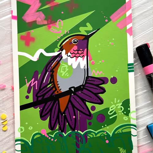Volcano Hummingbird #3