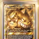 [LIMITED EDITION] 2019 #165 Full Art/Gengar & Mimikyu GX PSA 10 Sun & Moon Team Up