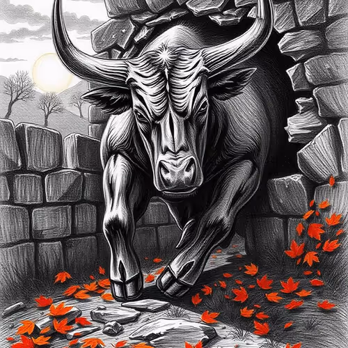 Bullish breakout at fall