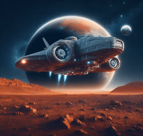 Landing on Mars #856