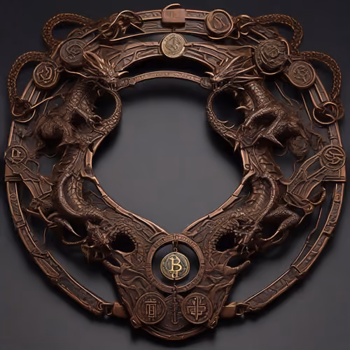DRAGON NECK PIECE #6597