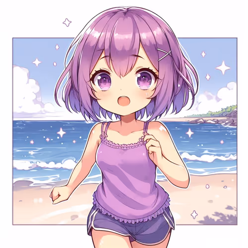 Running on the Beach