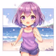 Running on the Beach