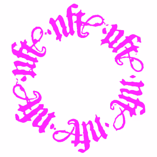 NFT ART AMBIGRAM