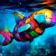Fish Robot X Swimming