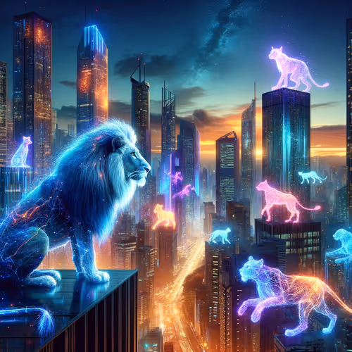 Harmony of the Neon Wilderness