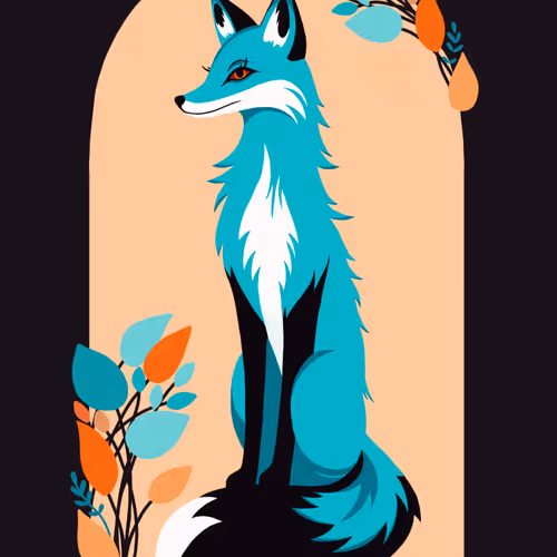 Teal Fox
