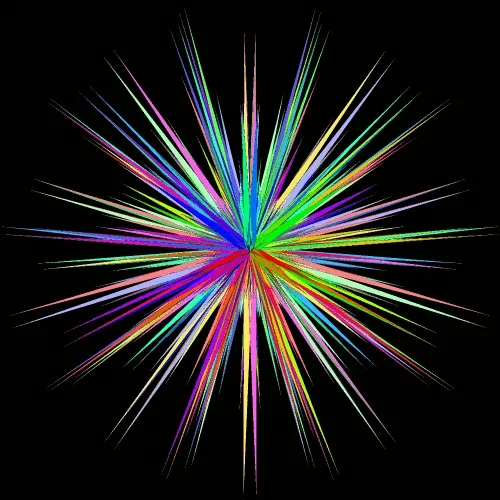 Colorful Thorny Ball