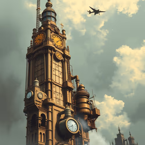 Steampunk Skyscrapers Base