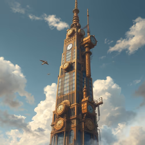 Steampunk Skyscrapers Base