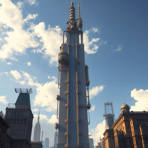 Steampunk Skyscrapers Base