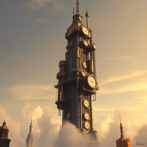 Steampunk Skyscrapers Base