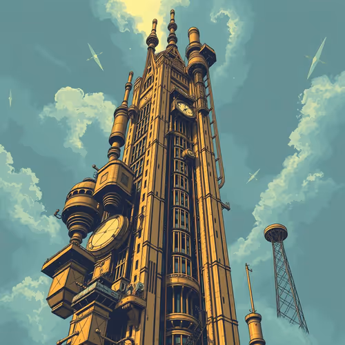 Steampunk Skyscrapers Base