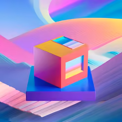 Based Cube Generative Art #551
