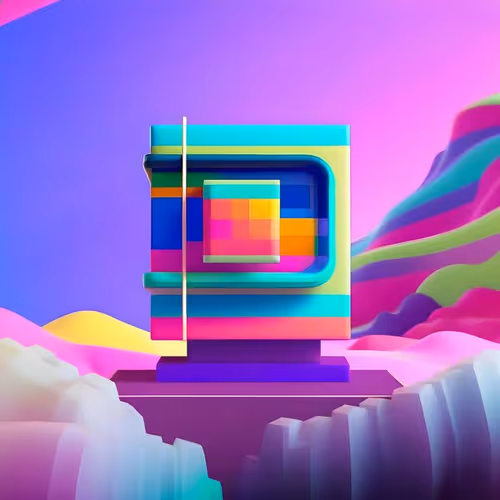 Based Cube Generative Art