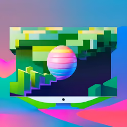 Based Cube Generative Art #316
