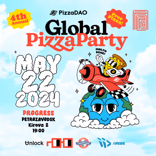 Global Pizza Party in Petrozavodsk / PROGRESS CLUB