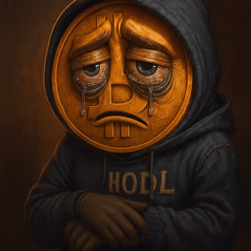 Sad HODL Mona