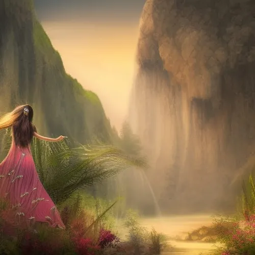 Girl In Nature 1