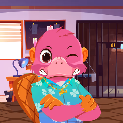Pink Platypus #483