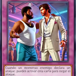 Abrazo rechazado
