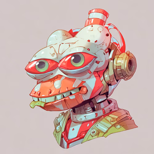 Pepe Clanker #140 Rare Candy Cane