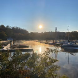 Foggy Sunrise