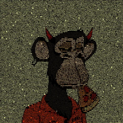 BORED APE ASCII CLUB #1459