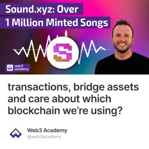Sound.xyz: Over 1 Million Minted Songs #1