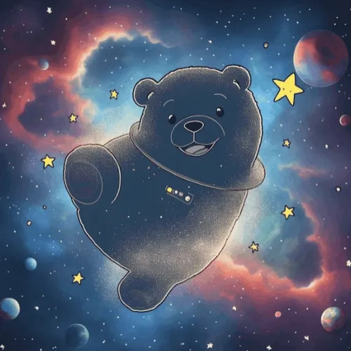 Doodles Bear In Space