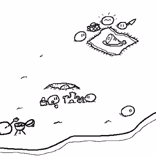 Beach Slime Sketch 2