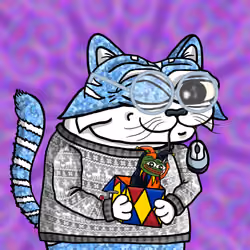 Blue Cat Frens #1988
