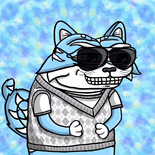Blue Cat Frens