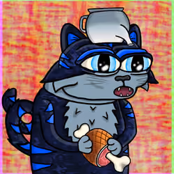 Blue Cat Frens #2843