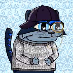 Blue Cat Frens #2750