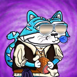 Blue Cat Frens #6727