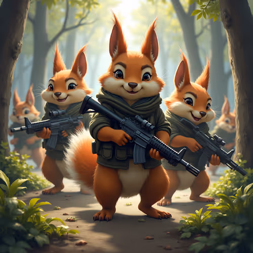 Squirrel squad