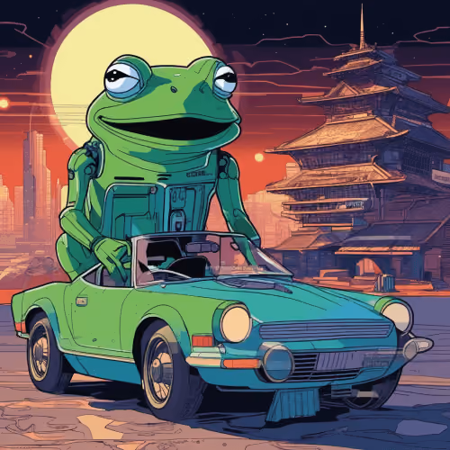 Art PEPE on BASE #130