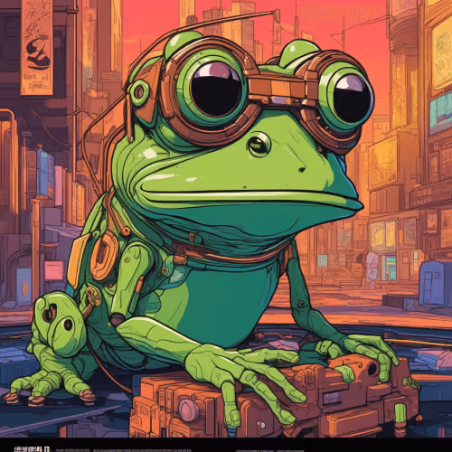 Art PEPE on BASE #122