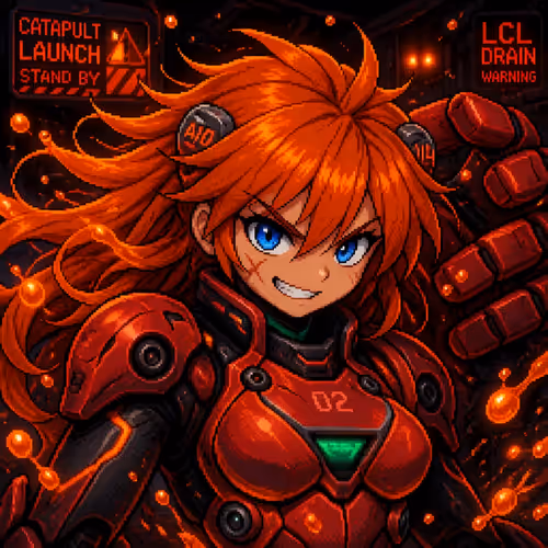 Mech Girl #2770 — RED FURY PILOT
