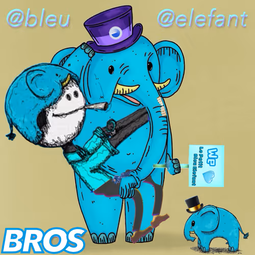My Bleuelefant