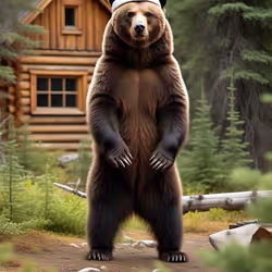 The burly bear