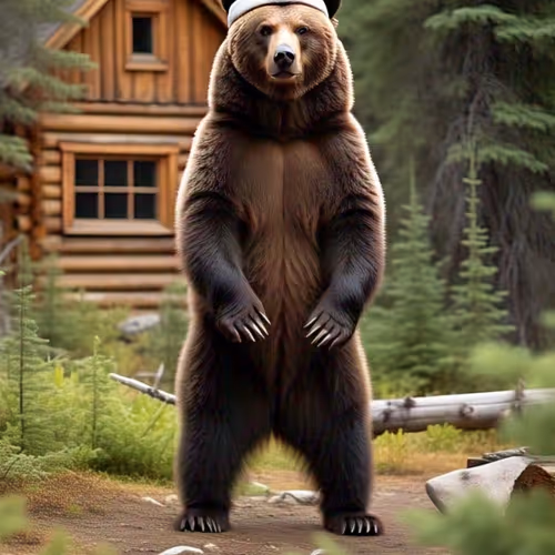 The burly bear