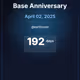 Base Anniversary — earthcone