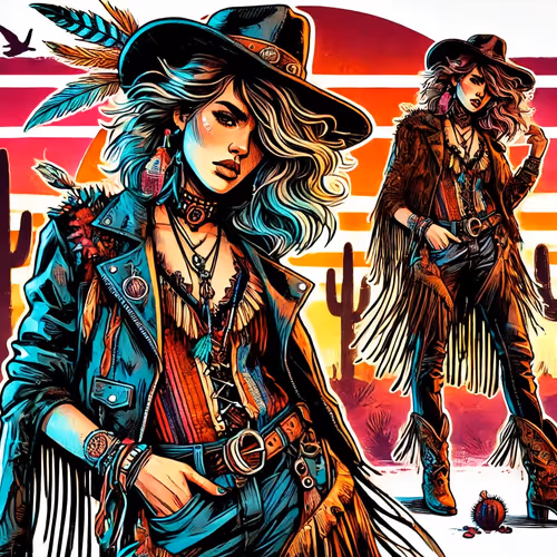 Crazy crypto horse chick