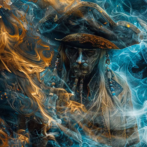 The legendary Captain Jack Sparrow