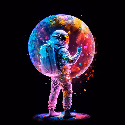 Base Astronaut By T Darshana